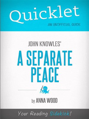 cover image of Quicklet on John Knowles' a Separate Peace